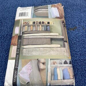 Vogue 7011 Sewing Pattern Closet Organizers etc